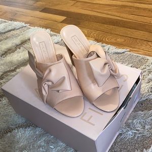 Avec les filles mule open toe sandal in pink